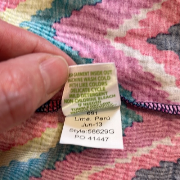 Lilly Pulitzer Girls Mini Evelyn dress - Multi Hearts a Flutter Size Large 10-12 - Picture 8 of 16